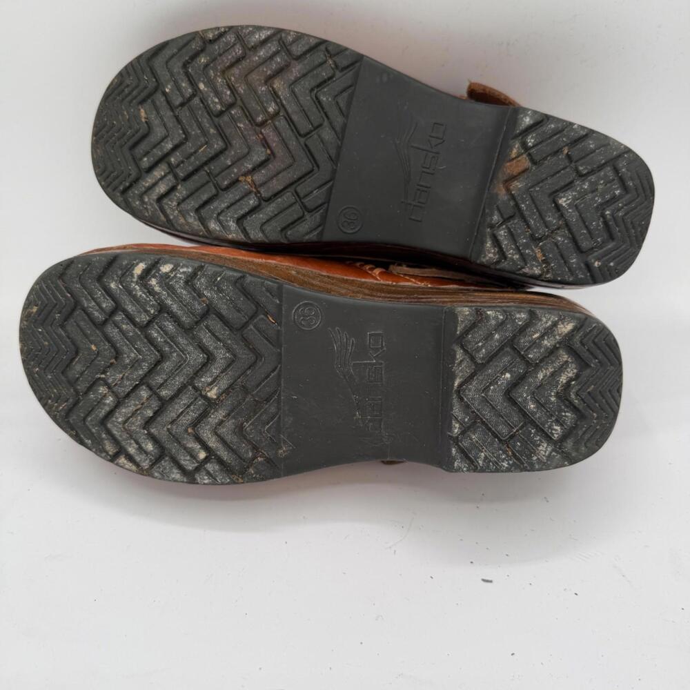 Dansko Clogs Women 36 Leather Boho Gorpcore Cottagecore Comfort Y2K Retro - Picture 9 of 9
